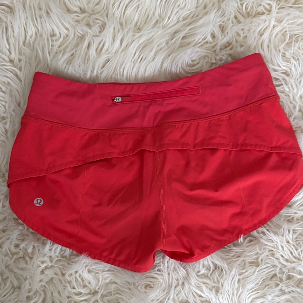 lululemon athletica Women's Bright Red Athletic Shorts
